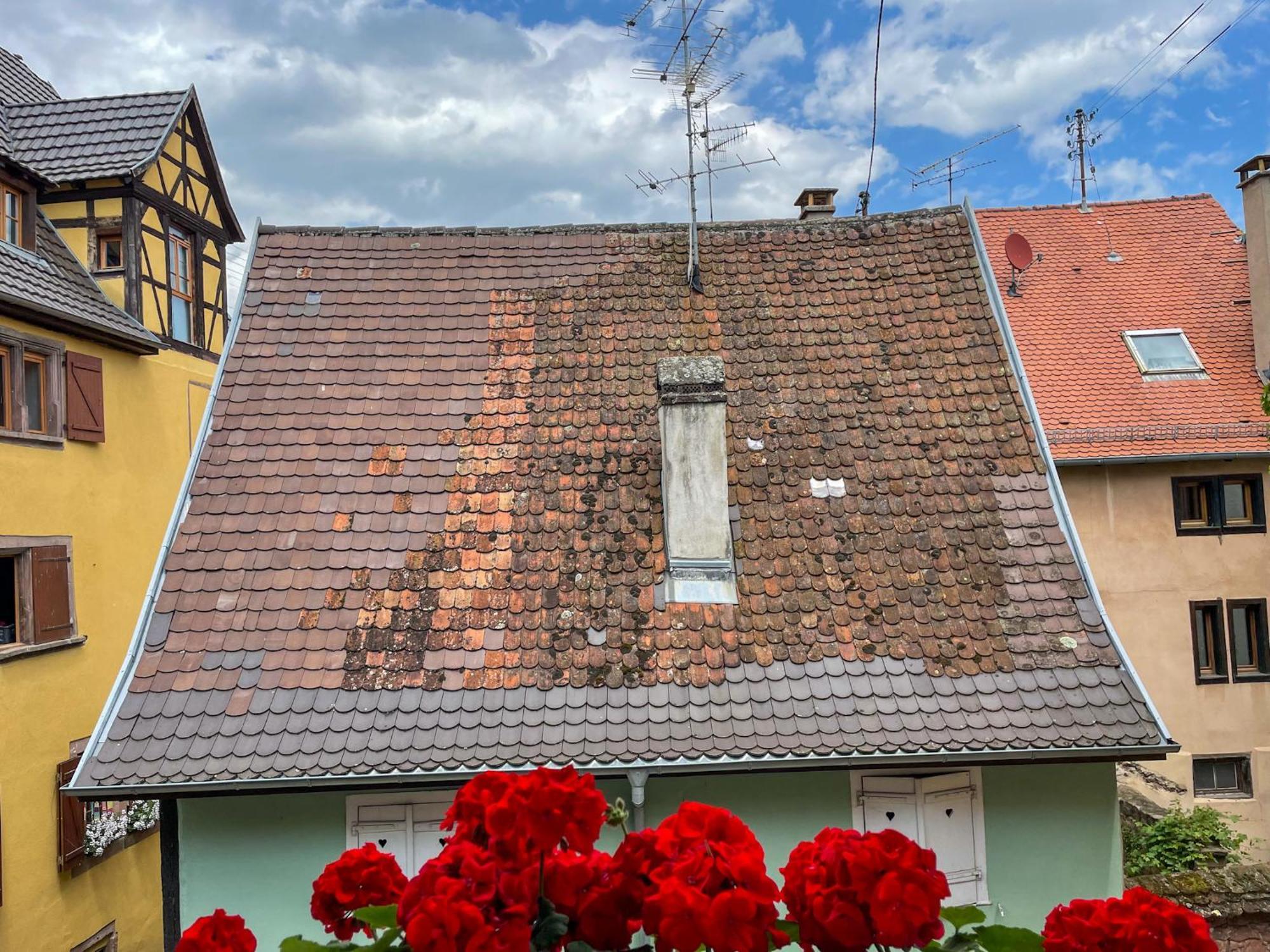 La Maison Bleue - Historic House In The Heart Of Рикевир Экстерьер фото
