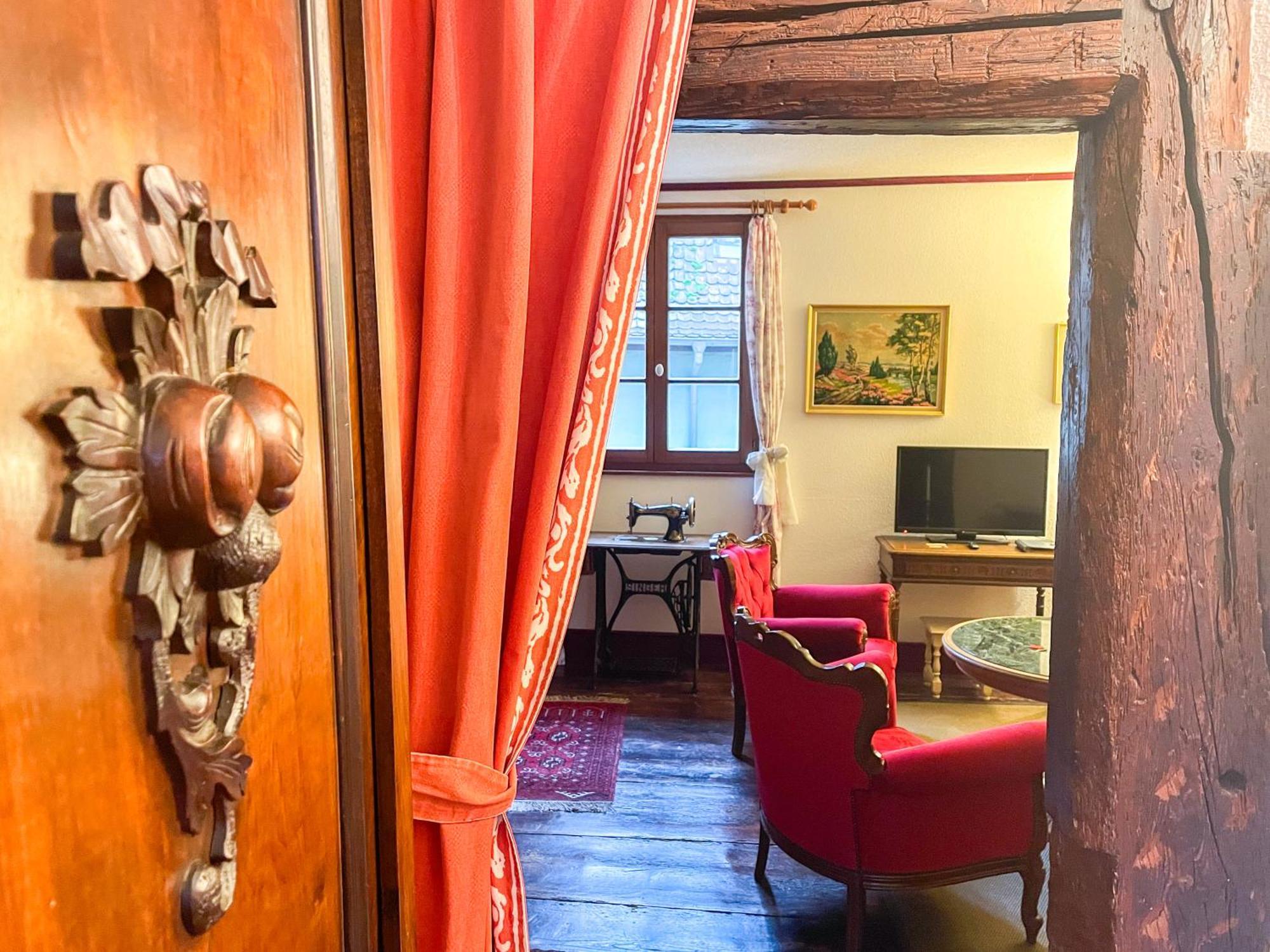 La Maison Bleue - Historic House In The Heart Of Рикевир Экстерьер фото